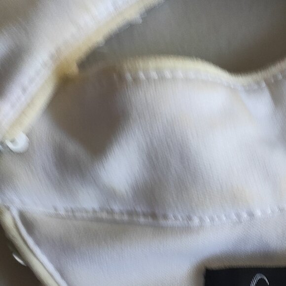 Love Reign Formal Prom Dress White and Silver Sequin Size 3 (XS/extra-small) - Picture 8 of 8